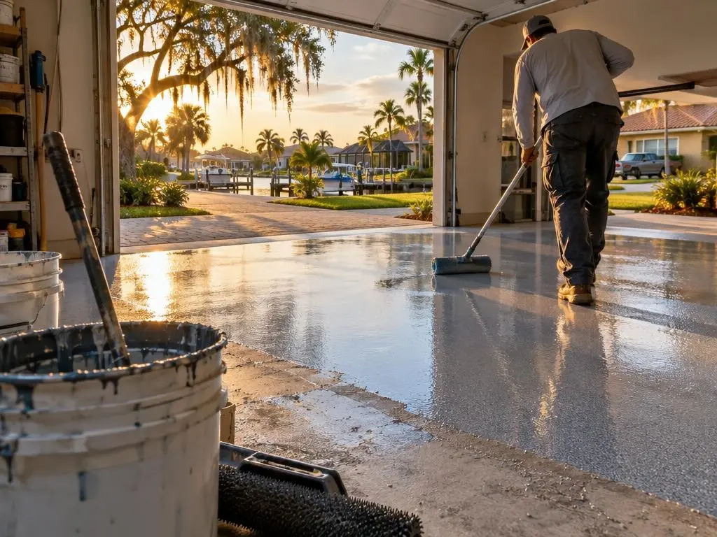 Epoxy Garage Floors in Tampa, FL