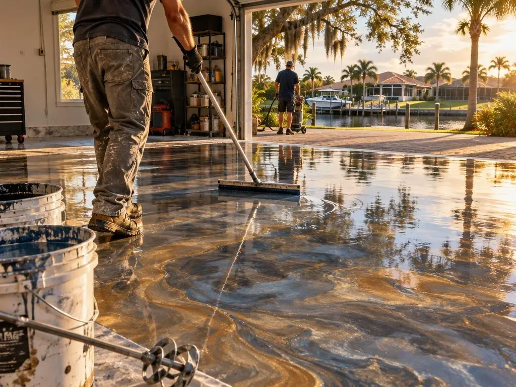Metallic Epoxy Floors in Tampa, FL